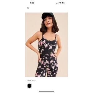 LoveShackFancy Kemper Printed Jumpsuit